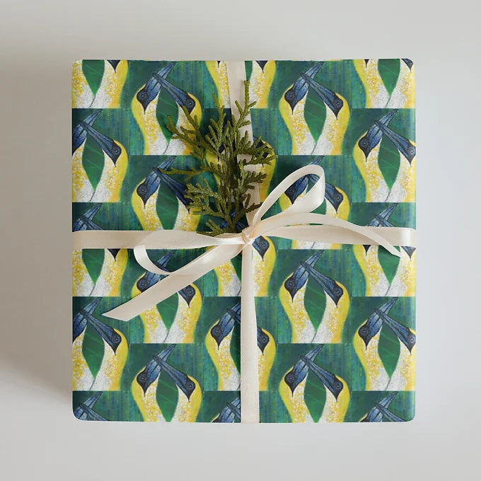 3 Sheets of Holiday Wrapping Paper