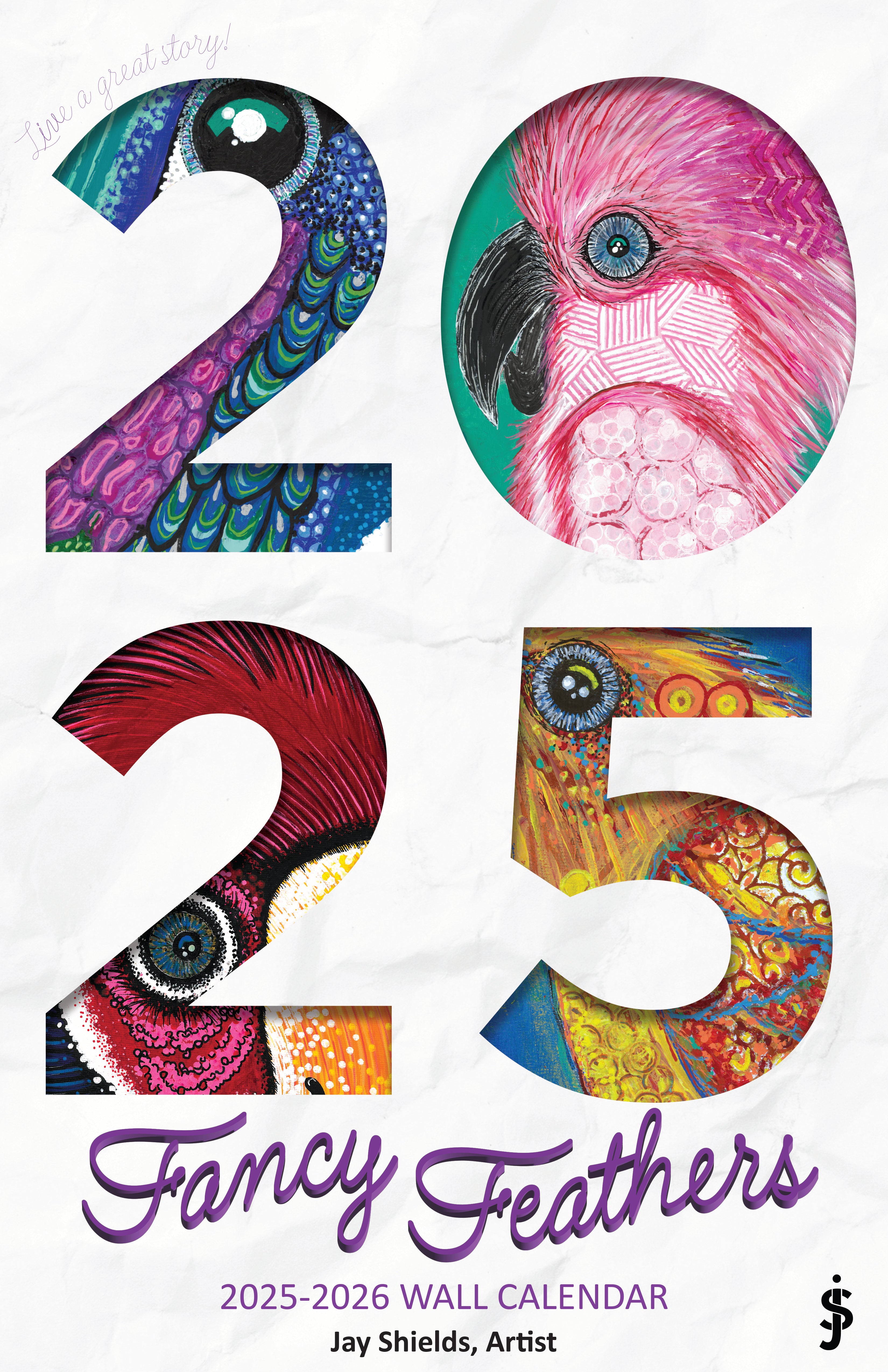2025 Storied Birds 6x9" Calendar
